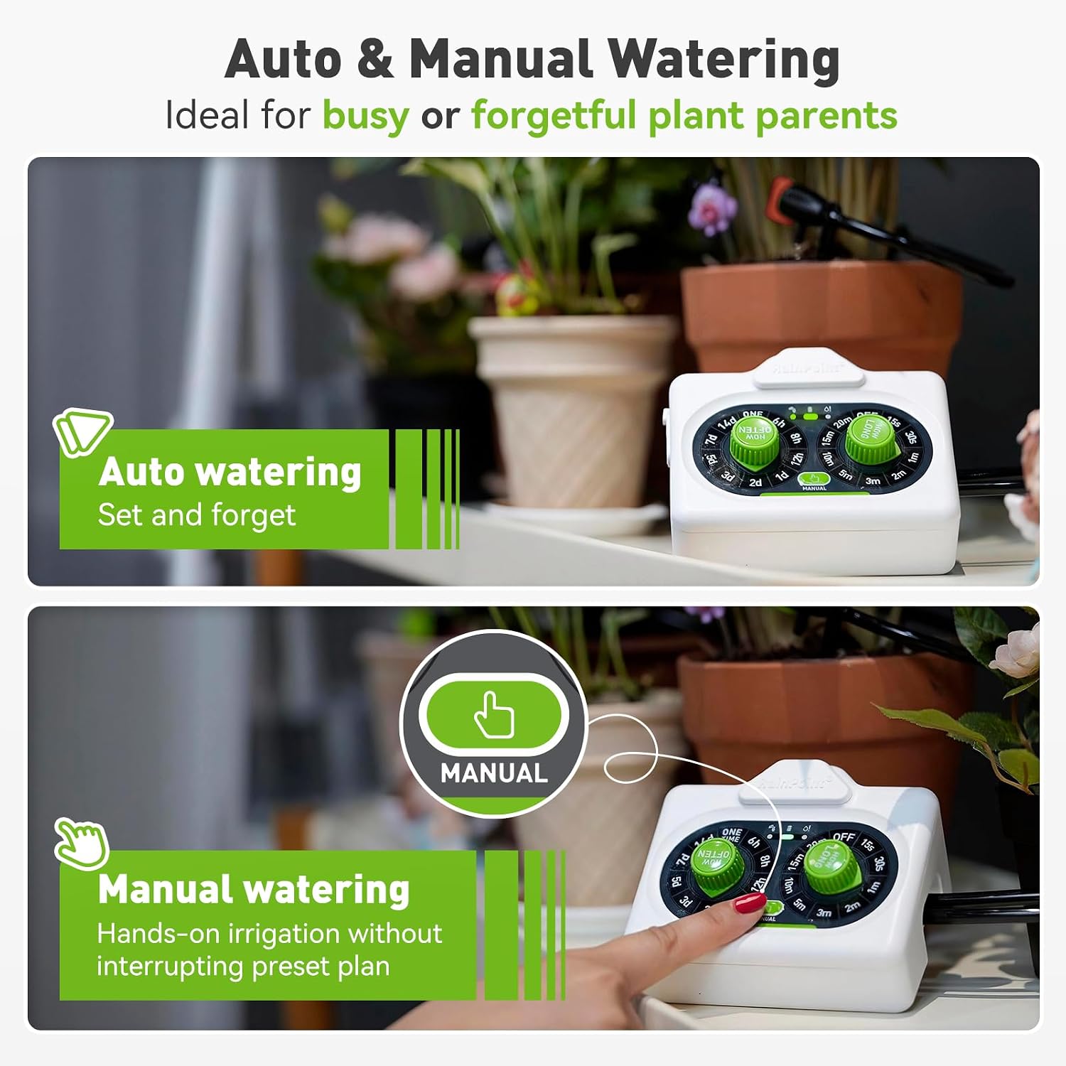 RAINPOINT Automatic Plant Watering Kit for 10-15 Pots - Image 3
