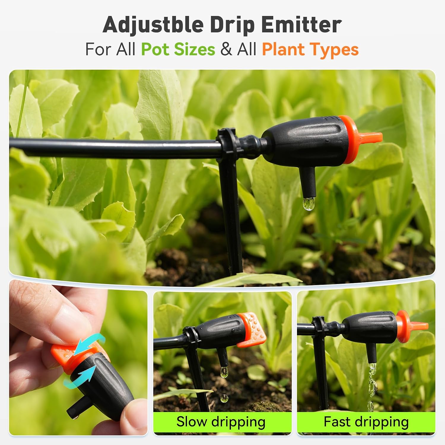 RAINPOINT Automatic Plant Watering Kit for 10-15 Pots - Image 4