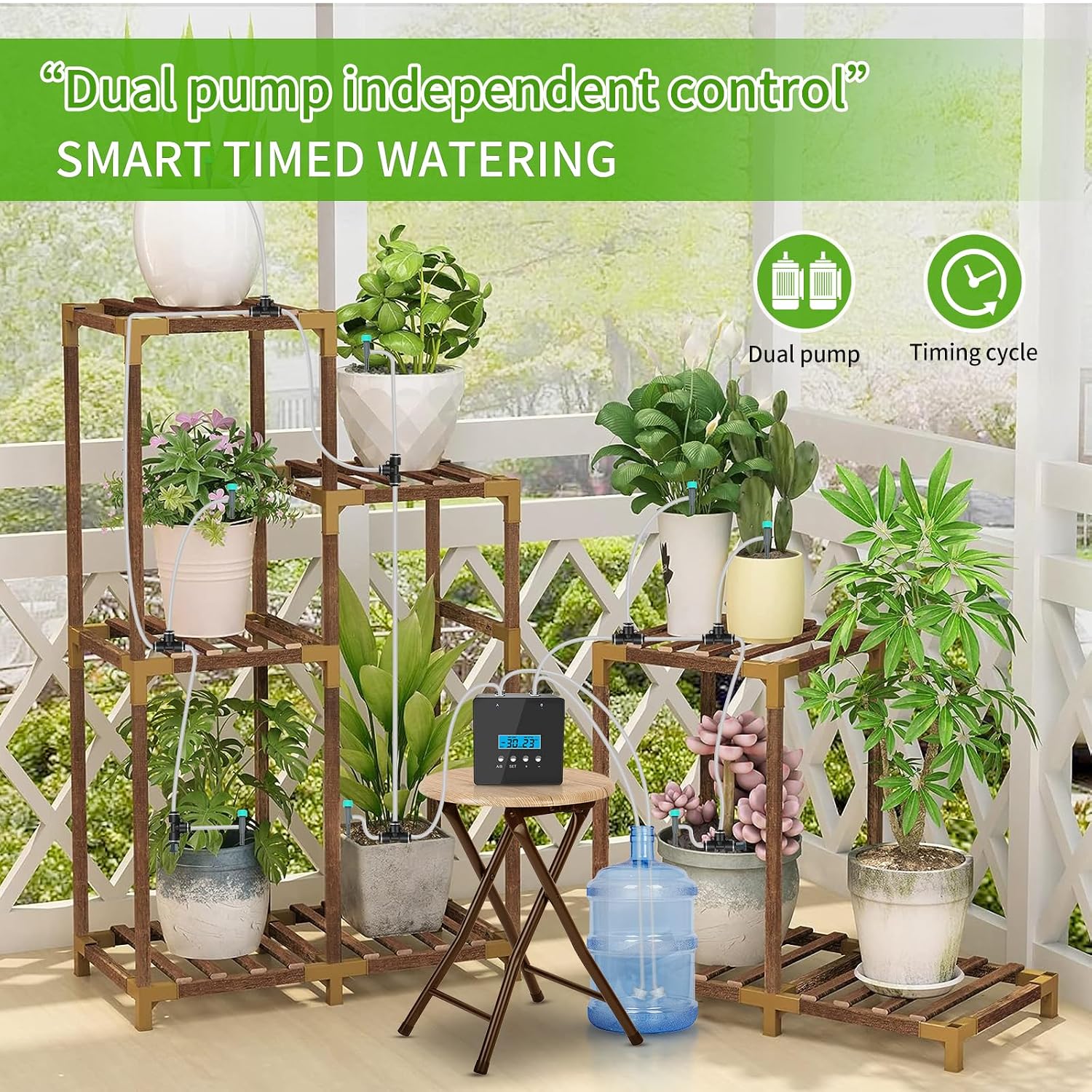 DAOTAILI Automatic Plant Watering Kit for 20 Pots - Image 2